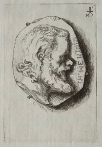 Charles Meryon, 1854. af Felix Bracquemond