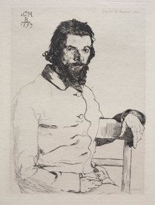 Charles Méryon af Felix Bracquemond