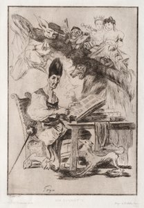 Don Quichote, efter Goya