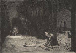 Matamores død, kaptajn Fracasse, 1864.