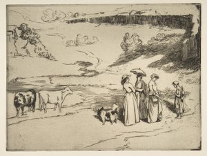 Landsbyens jomfruer, 1869.