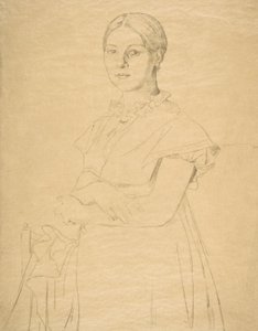 Madame Granger, efter Ingres, 1867.