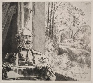 Meyer-Heine af Felix Bracquemond