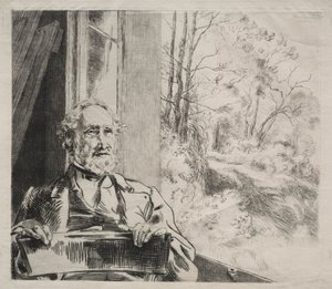Meyer-Heine af Felix Bracquemond