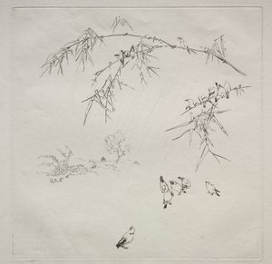 Parisian Service Haviland service: Regn nr. 10, 1875. af Felix Bracquemond