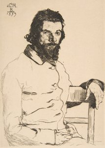 Portræt af Charles Meryon, 1853.
