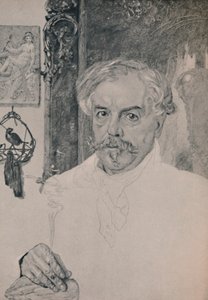 Portræt af Edmond De Goncourt, 1882, 1946