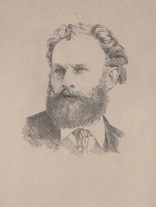 Portræt af Manet af Felix Bracquemond