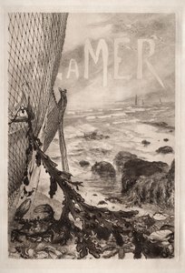 Havet, 1905. af Felix Bracquemond