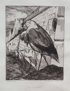Storkene af Felix Bracquemond