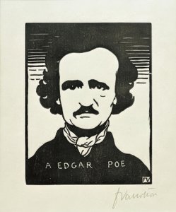 En Edgar Poe af Felix Edouard Vallotton