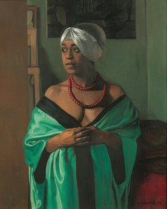 Aisha. 1922 af Felix Edouard Vallotton