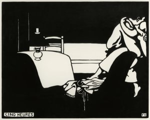 Fem timer af Felix Edouard Vallotton