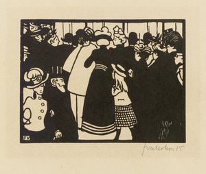 Verdensudstilling 1900, 1901 af Felix Edouard Vallotton
