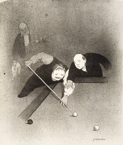 For LEscarmouche: The Bores, 1898 af Felix Edouard Vallotton