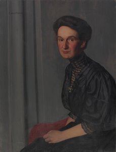 Hedy Hahnloser, 1908. af Felix Edouard Vallotton