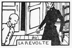 Oprøret af Felix Edouard Vallotton