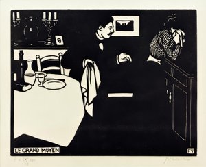 Den store måde af Felix Edouard Vallotton