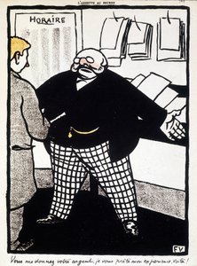 Penge og bankvirksomhed af Félix Vallotton - i "" L