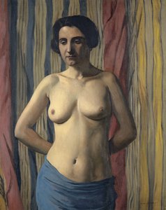 Nøgen med blåt skær, 1922. af Felix Edouard Vallotton