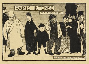 Paris Intense, 1893-94 af Felix Edouard Vallotton