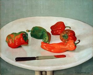 rød peber af Felix Edouard Vallotton