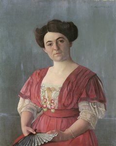 Portræt af fru Haasen, 1908