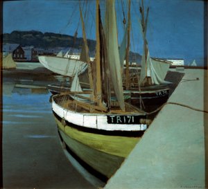 Havnen, 1901 af Felix Edouard Vallotton