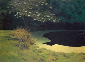 Dammen af Felix Edouard Vallotton