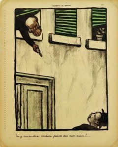 Du kommer tilbage, gris, pisse på min væg af Felix Edouard Vallotton
