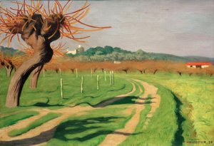 Cagne-dalen af Felix Edouard Vallotton