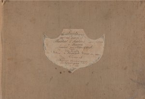 Album med 107 forberedende tegninger til illustration af David Humes History of England, ca. 1853.
