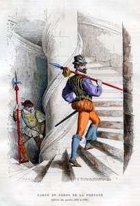 Vagtbetjent, Garde du corps de la prévoté 1574-1589 1882-1884