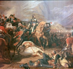 Maleri af Napoleon ved slaget ved Rivoli, 1700-tallet