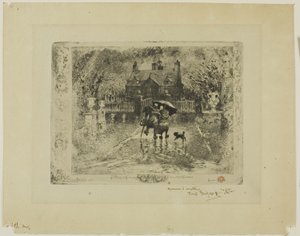Landets Naboer af Felix Hilaire Buhot