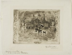 Landets Naboer af Felix Hilaire Buhot