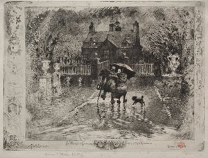 Landets Naboer af Felix Hilaire Buhot
