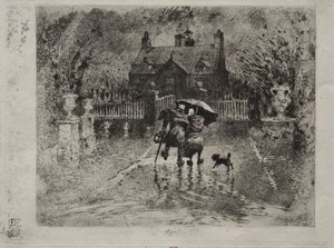 Landnaboerne, 1879-1880. af Felix Hilaire Buhot