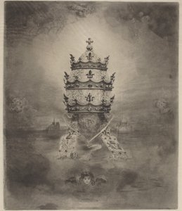 Tiaraen, 1888. af Felix Hilaire Buhot