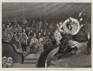 The Advance of the Western Civilization, et europæisk rejsecirkus i Hong Kong, Kina