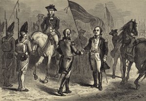 General Lincoln modtager Cornwallis