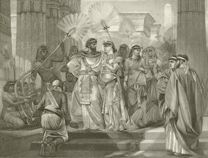 Antony og Cleopatra. Akt I, Scene I (dybtryk) af Felix Octavius Carr Darley