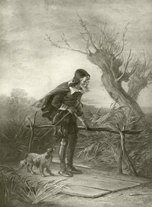 Som du kan lide det. Akt II, Scene VII (dybtryk) af Felix Octavius Carr Darley