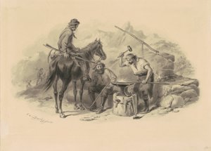 Smed i Guldmarkerne af Felix Octavius Carr Darley