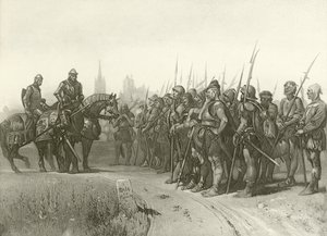 Første del af Kong Henrik den IV. Akt IV, Scene II (dybtryk) af Felix Octavius Carr Darley