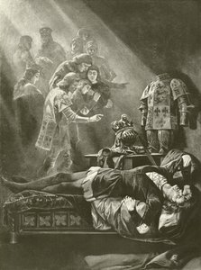 Kong Richard III. Akt V, Scene III (dybtryk) af Felix Octavius Carr Darley