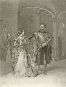 Othello. Akt IV, Scene II (dybtryk) af Felix Octavius Carr Darley