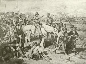 Anden del Henrik VI. Akt IV, Scene VII (dybtryk) af Felix Octavius Carr Darley