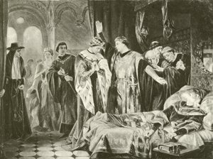 Anden del af Henrik VI. Akt III - Scene II (dybtryk) af Felix Octavius Carr Darley