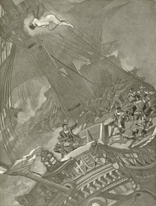 Stormen. Akt I, Scene I (dybtryk) af Felix Octavius Carr Darley